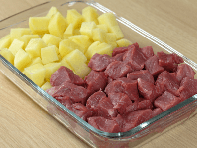 Carne con Patatas al Horno