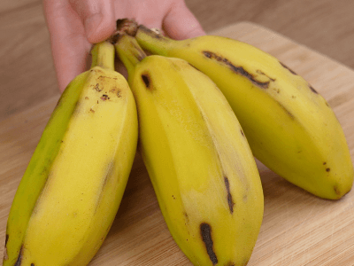 Panqueca de Banana com Presunto e Queijo