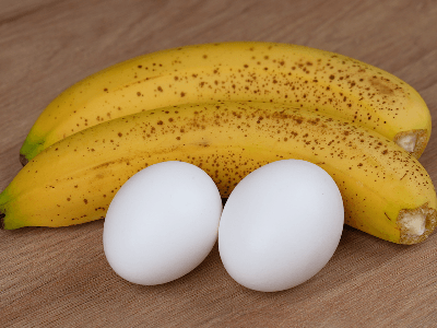 Panqueca de Banana com Tapioca