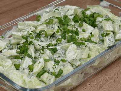 Different Cucumber Salad