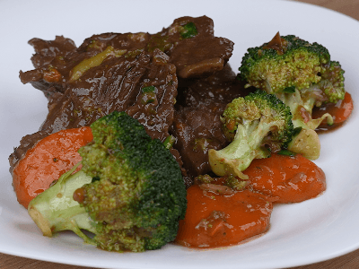 Flank Steak with Vegetables