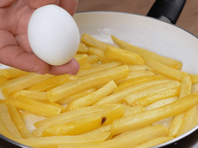 French Fries Omelet