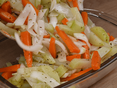 Ensalada de zanahoria con chayote
