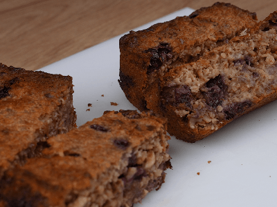 Oat Cake with Fruits and Nuts