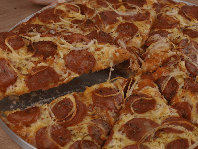 Pizza com Massa de Batata