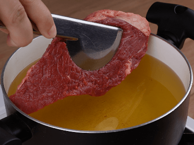 Fried Rump Cap Steak