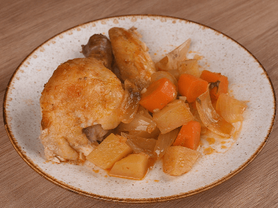 Frango Apimentado com Legumes