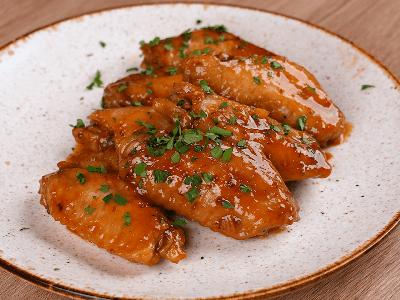 Orange-Glazed Chicken Wings