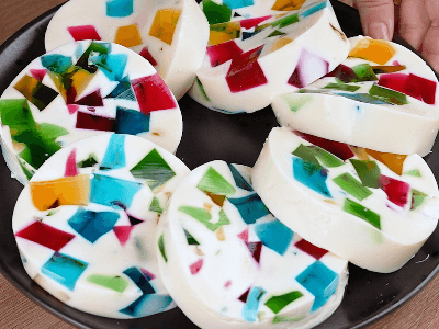 Colorful Mosaic Jello