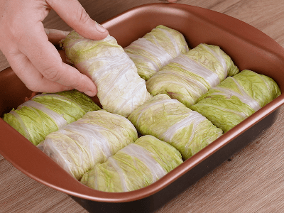 Cabbage Stuffed with Ground Beef