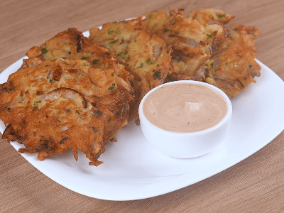 Red Onion Fritters