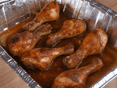 Coxa de Frango com Coca-Cola