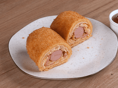 Deep-Fried Pasta Dog