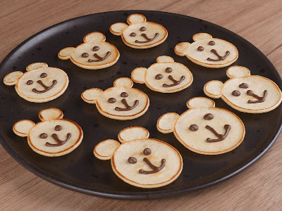 Mini Bear Pancakes