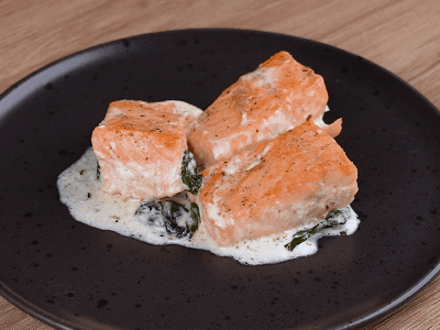 Creamy Spinach Salmon