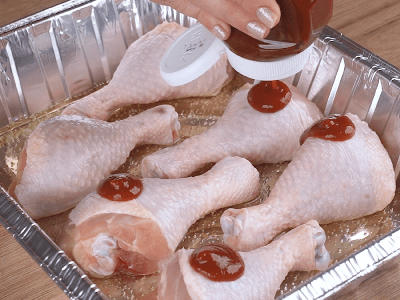 Beer-Baked Chicken Drumsticks