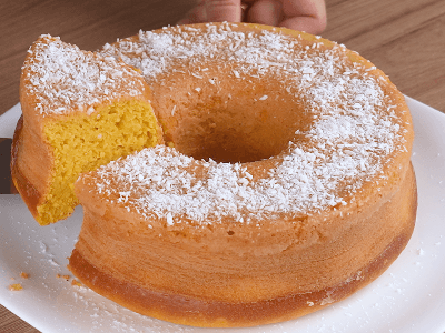 Pastel de mandarina diferente