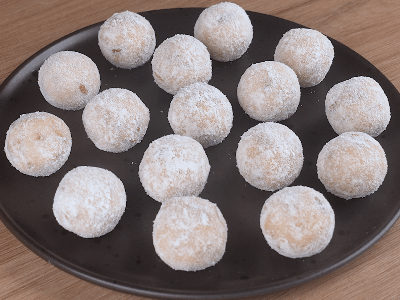 Peanut Powdered Milk Fudge Balls