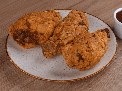 Muslos de pollo empanizados con Coca-Cola