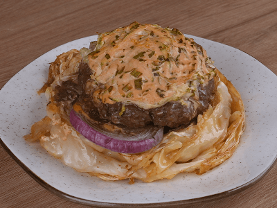 Homemade Cabbage Burger