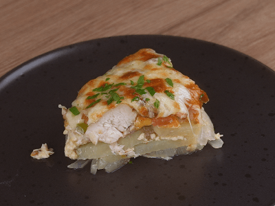 Chicken with Potatoes and Cheese