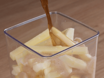 Papas fritas con Coca-Cola