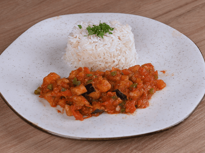 Refogado de Legumes com Molho de Tomate