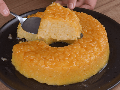 Rice and Orange Pudding