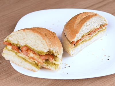 Lanche com Pão Caseiro