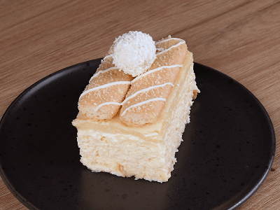Sobremesa de Coco e Chocolate Branco