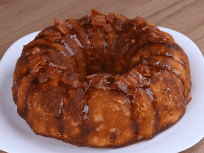 Torta de Milho com Bacon