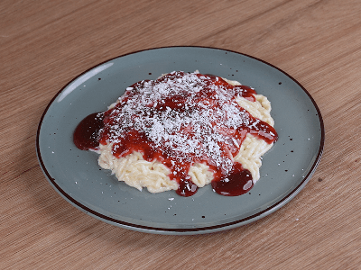 Sweet Pasta with Strawberry Jam