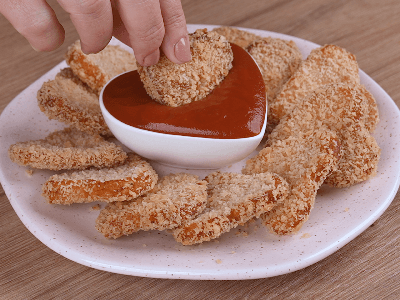 Nuggets de Frango Caseiro