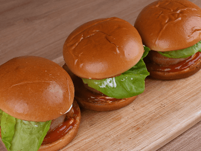 Hambúrguer com Bacon