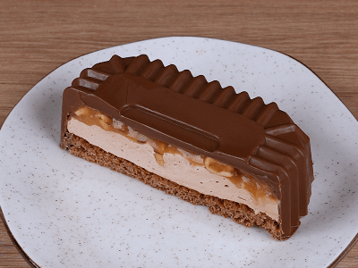 Giant Chocolate Shell Cake with Filling