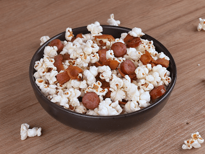 Pipoca com Bacon