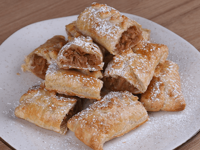Apple-filled Puff Pastry