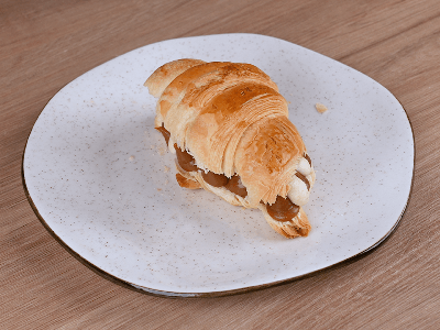 Croissant com Creme de Chocolate