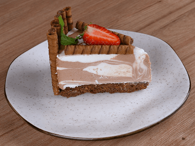 Torta de Biscoitos Wafer e Chocolate