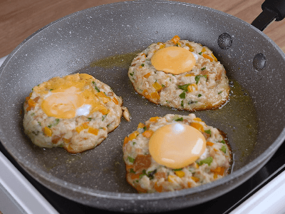 Bread and Egg Fritters