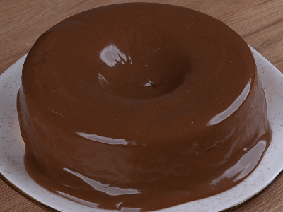 Bolo de Laranja com Chocolate