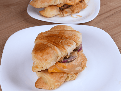 Lanche de Croissant