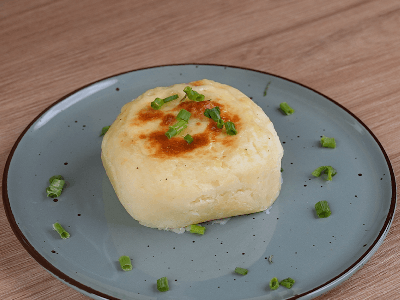 Chicken-Stuffed Potato Cakes
