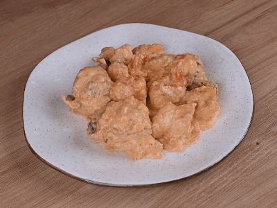 Frango a Passarinho Cremoso