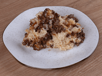 Sobremesa de Pão com Chocolate