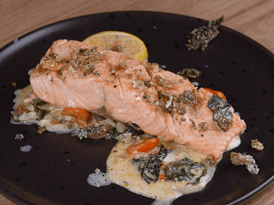 Salmon with Crispy Skin