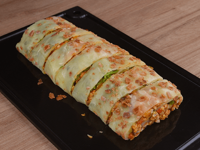 Rocambole de Queijo Recheado