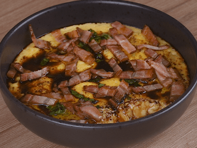 Suflê Salgado com Bacon