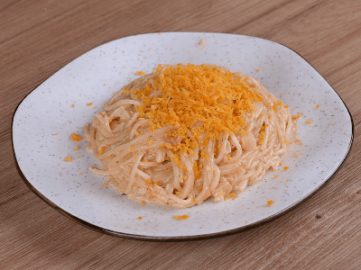 Macarrão Cremoso com Ovos
