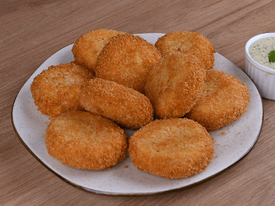 Bolinhos de Batata com Frango